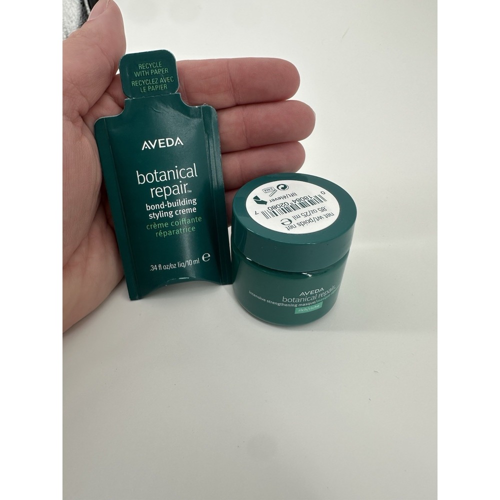 AVEDA Botanical Repair Intensive Strengthen Masque Travel Size + Styling‎ Crème